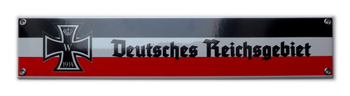 Emailleschild deutsches - emailleschild,