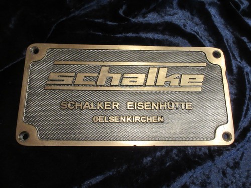 Messing fabrikchild schalker - fabrikchild,