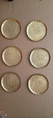 Elegantes vintage messing set - vintage, messing-set