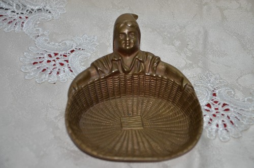 Messingbronze elf korb - elf,