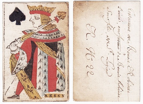 Spielkarte playing card - , pik