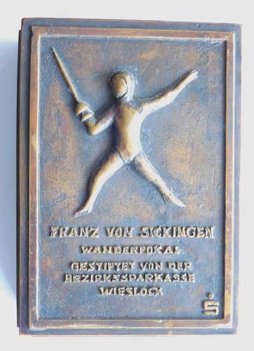 Bronze wanderpokal fechten - bronze,