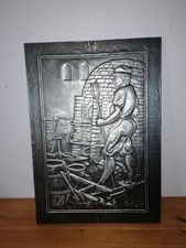 Bild, Zinn-Relief - Motiv