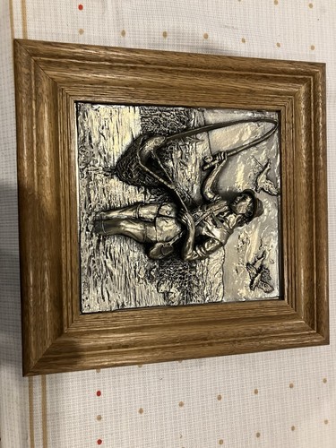 Zinn-Reliefbild