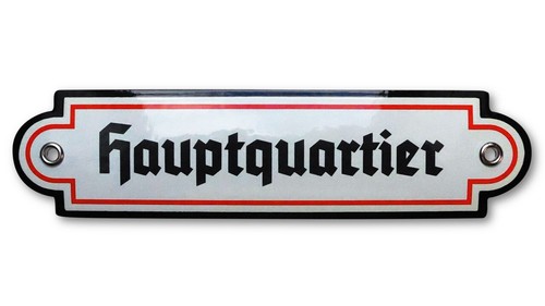 Emailleschild türschild - /,