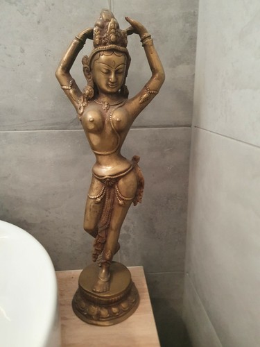 Antike messingfigur - antike,