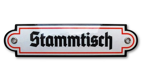 Emailleschild türschild - emailleschild, /