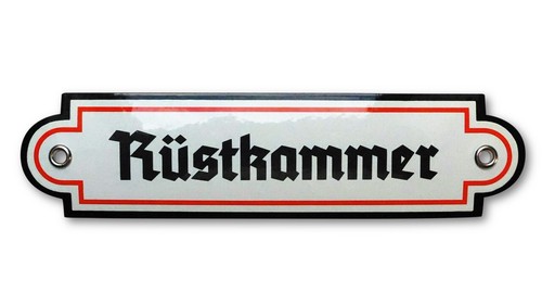 Emailleschild türschild - /,
