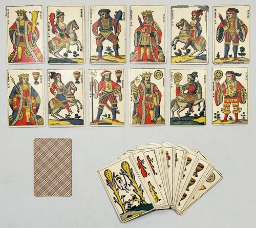 Spanish pattern playing cards - spanish,