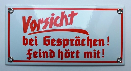 Emailleschild vorsicht bei - emailleschild,
